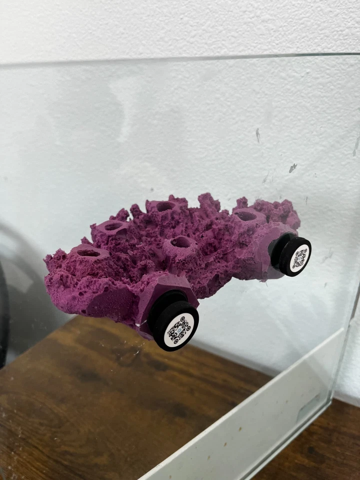 MAGNETIC Acropora Shelf Coral Frag Plug Rack/Rock for Live Coral Plug Ons  - Image 2 of 4