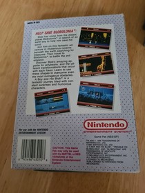 A Boy and His Blob Nintendo NES - PAL UKV Boxed Complete CIB - Very Good...