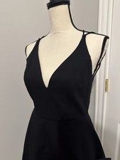 Lulus Black Dress Large NWT