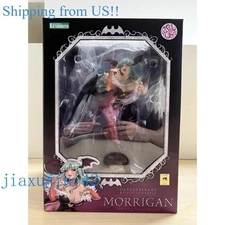 US! Anime Vampire Darkstalkers Bishoujo Morrigan Aensland PVC Figure Statue 22cm