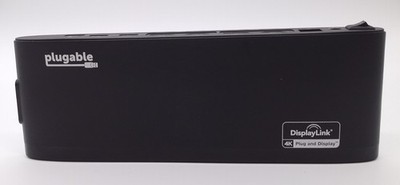 Plugable 4K Plug and Display USB-C Docking Station - USED NO AC