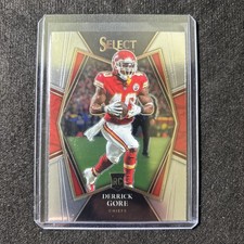 2021 Panini Select - Premier Level Derrick Gore #184 (RC)
