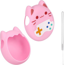 Silicone Case Cover for Tamagotchi Paradise, Shockproof Cute Cat Cartoon Silicon