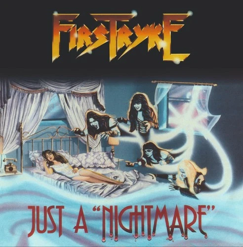 FIRSTRYKE Just a Nightmare CD Ltd200! U.S. Melodic Glam Metal rare Teeze Odin