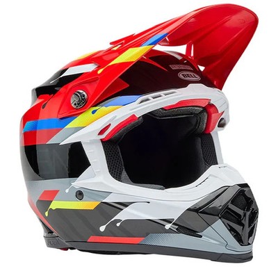 Bell - Moto-9S Flex Renen Nova Helmet Black/Red Renen Nova Size Medium