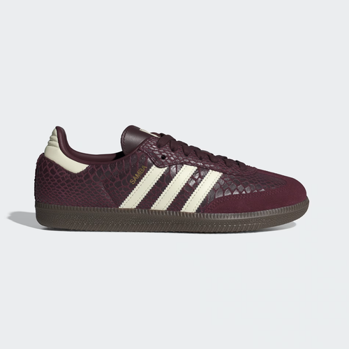 Adidas Samba OG Maroon Snakeskin IH3979 Echtleder Sneaker NEU - Bild 1 von 9