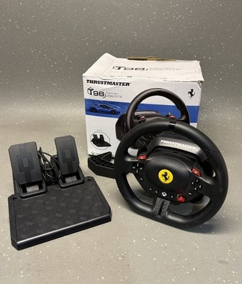 Thrustmaster T98 Ferrari 296 GTS, Racing Wheel + Peddles For Xbox And PC