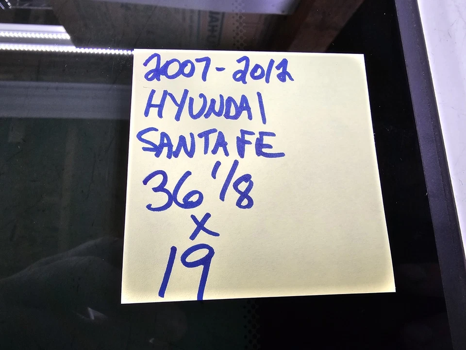 Hyundai Santa Fe techo corredizo de vidrio techo corredizo de fábrica OEM 2007 2008 2009 2010 2011 12 Foto 4 de 4