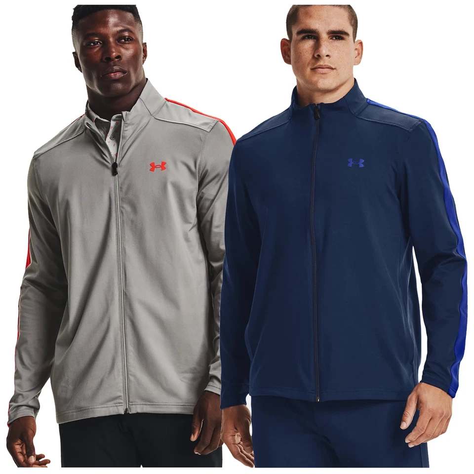 Under Armour Herren Storm Midlayer Jacke Full Zip Golf Top Atmungsaktiv Sport Mantel