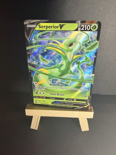 Serperior V 2022 Ultra Rare SWSH12: Silver Tempest 007/195 NM