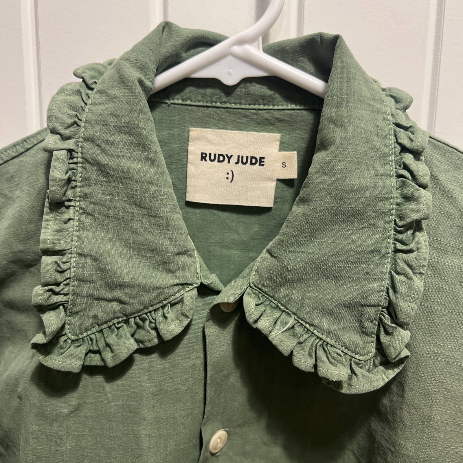 Rudy Jude String Bean Green Structured Pillowcase… - image 3