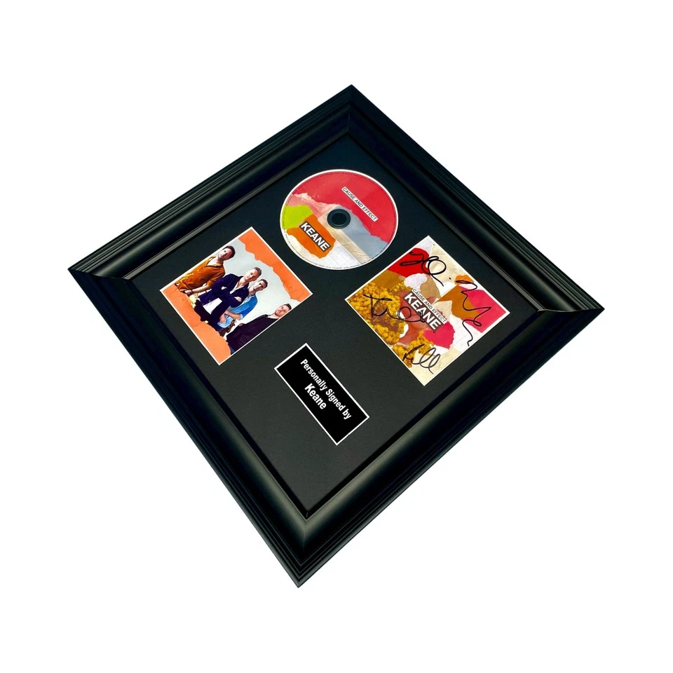 Keane Hand SIGNED Cause And Effect Luxury CD Photo Display & COA  Autographed - Image 4 of 4