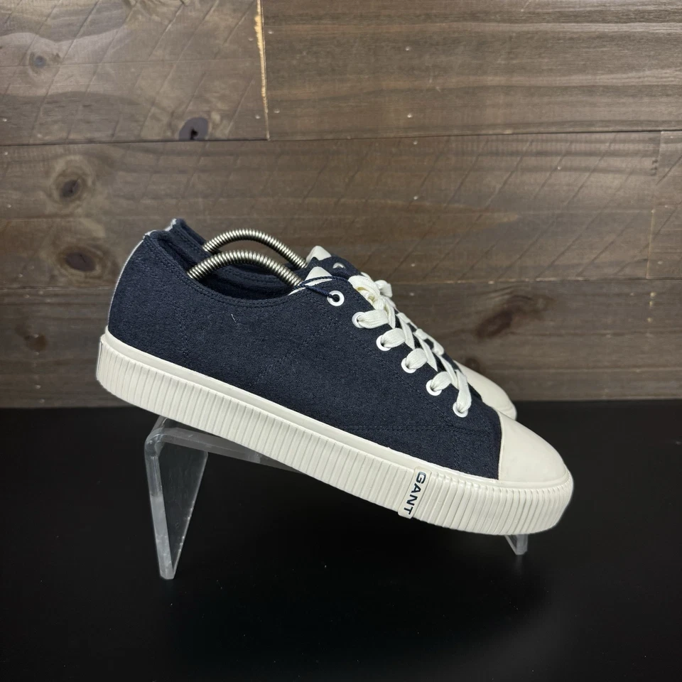 Gant Joree Hombre Entrenadores Premium Gamuza Zapatos Talla 10.5 Azul Nuevo Foto 4 de 4