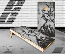 Mountain Camp Outdoors Cornhole Boards Bean Bag Toss Game