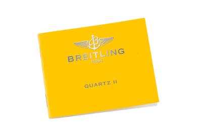 Breitling Quartz II Bedienungsanleitung Manual Anleitung 