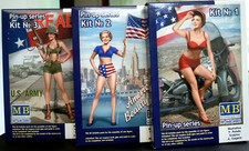24001B Master Box Pin Up series I alle drei B...