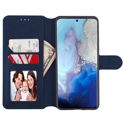 Custodia per iPhone 12 Mini 5,4" pelle PU portafoglio pieghevole cover ibrida + PryTool - Foto 14 di 18