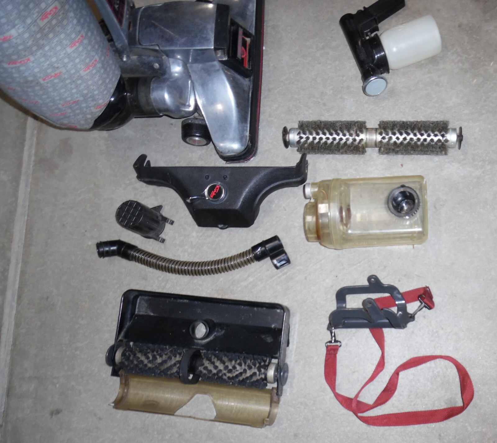 Kirby Heritage II Vacuum with Carpet & Upholstery Cleaners, Bags, Belts