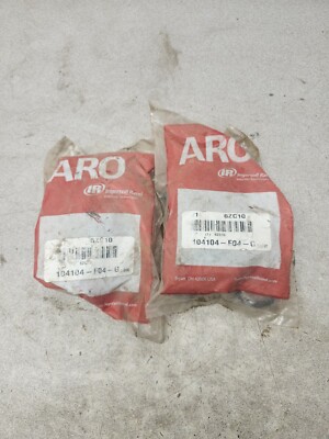 NEW IN BAG LOT OF 2 ARO INLINE FLOW CONTROL VALVE 104104-F04-0