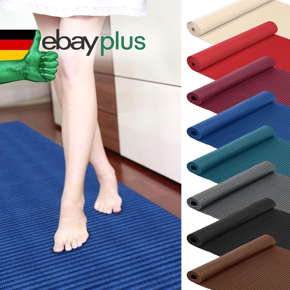 Weichschaummatte Badematte Badteppich Duschvorleger Antirutschmatte einfarbig - Bild 2 von 4