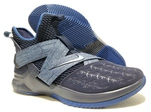 lebron soldier 12 blackened blue