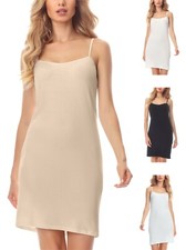 Merry Style Damen Unterkleid aus Viskose Unterrock verstellbare Tr&auml;ger MS10-203