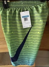 NIKE Shark 8" Swim shorts Lime Green  Navy Ombr . S/M/L/XL