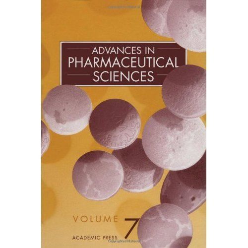 Advances in Pharmaceutical Sciences Ganderton Jones McGinity Hardback Volume 7