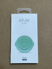 Elvie Pump Silicone Breast Pump Seals - 2ct / Teal