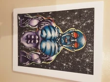 original comic book art one of a kind original character art 