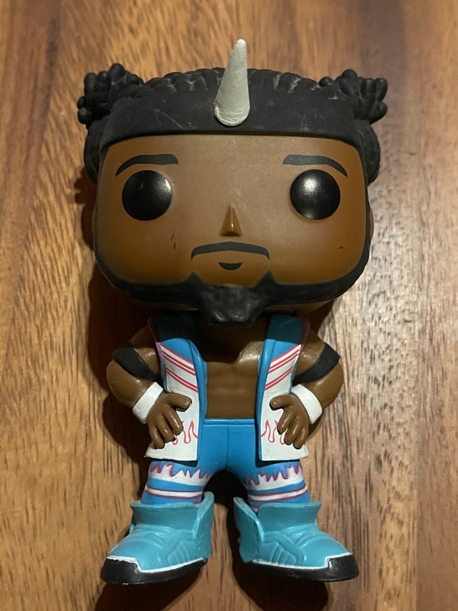 Funko POP Loose WWE Kofi Kingston ONLY from pack no big e xavier