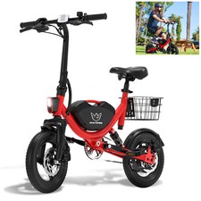 715W Folding Electric Bike 45Miles Range Adult Commuter Ebike UL 2849 Certified