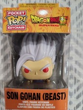 LLAVERO POP DE BOLSILLO DRAGON BALL SUPER HÉROE HIJO GOHAN (BESTIA) HECHO EN VIETNAM SELLADO