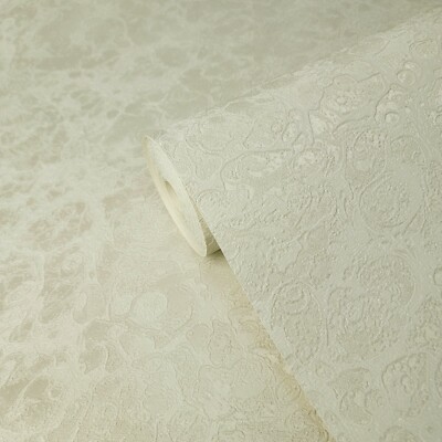 Modern Yellow brass gold metallic faux plaster finish textured wallpaper roll 3D