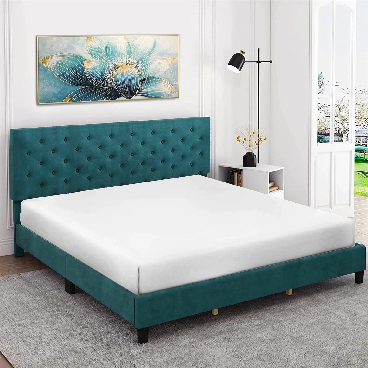 Lenzuolo Maxi Matrimoniale - Panini Tessuti Celeste | Panini Tessuti - Foto 3