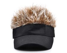 Visor Cap Adjustable Visor Hat with Spiked Wi...