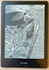 Kindle 6.8" Paperwhite 8GB 11th Gen 300 ppi Black Light -- Excellent