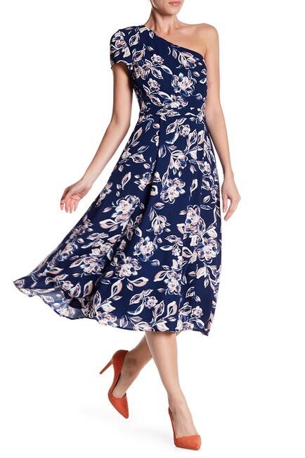 navy midi dress nordstrom Blue Cocktail & Party Dresses