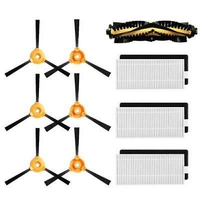 Ersatz Filter Seitenbürsten Kit Für Ecovacs DEEBOT N79 N79S Robotic Staubsa H0U7