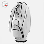 TaylorMade Golf Premium Modern Cart Bag 9.5 x 47in 4way Divider 2024 Model White