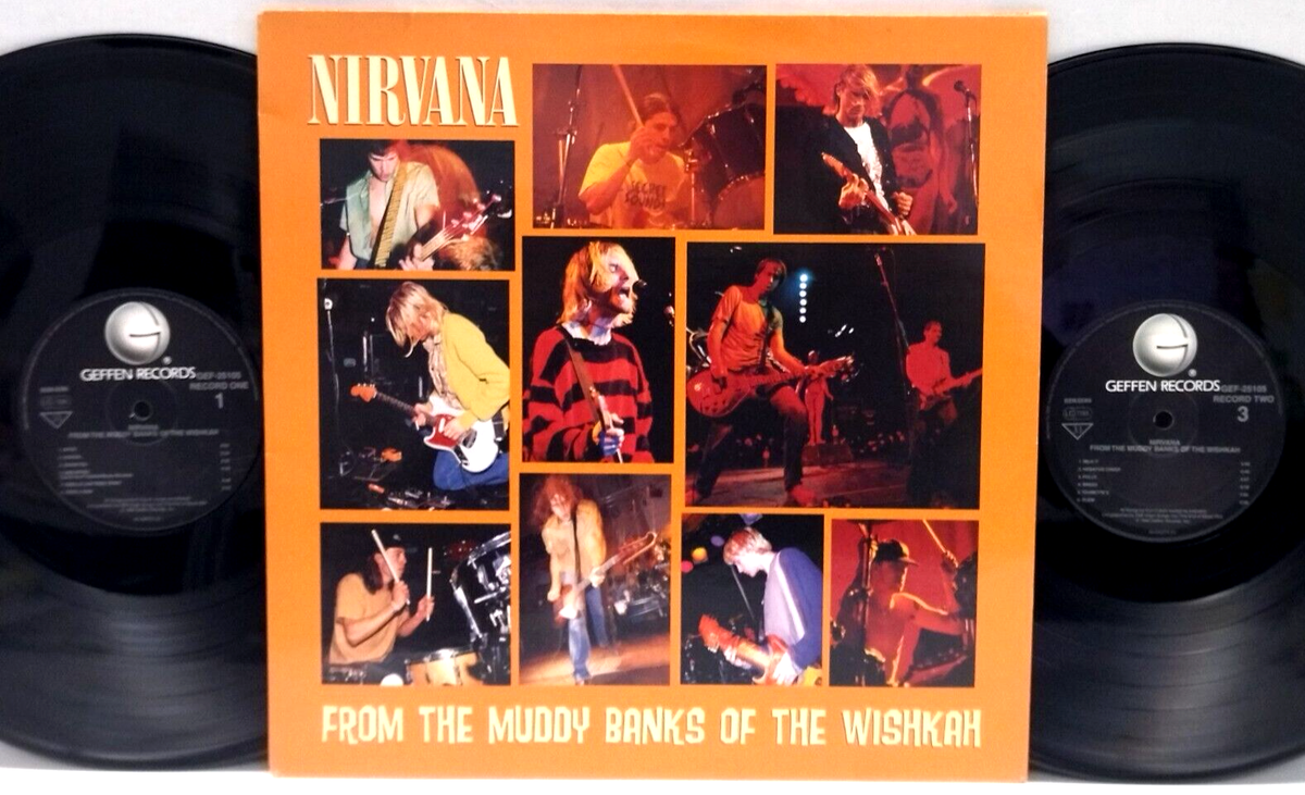 NIRVANA レコードまとめ売り 良ジャケ 激レア 1996年 英国盤 ニルヴァーナ Nirvana 2枚組LPレコード