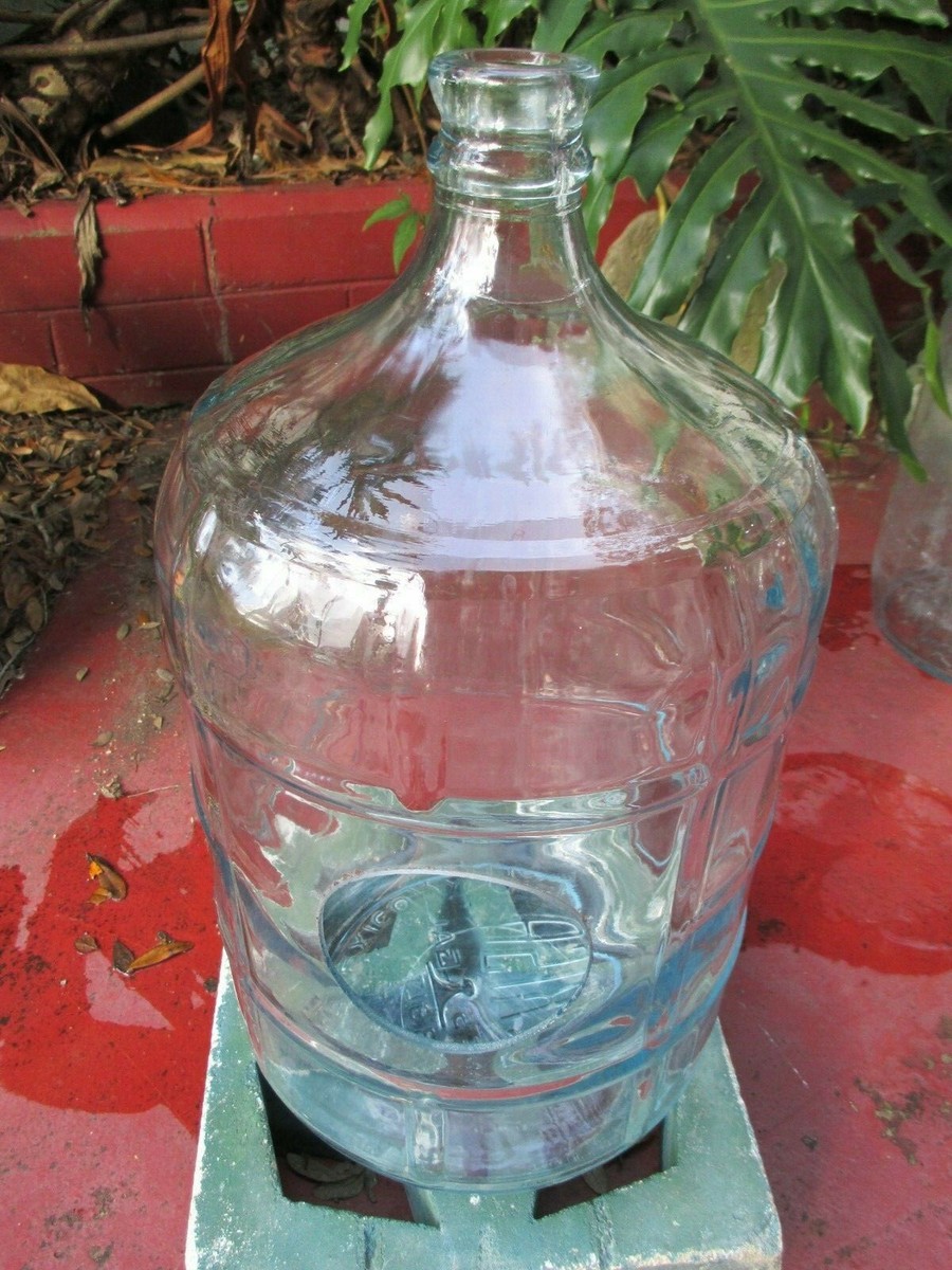 5 Gallon Glass Bottle True Vintage Crisa Great Terrarium Unique 4
