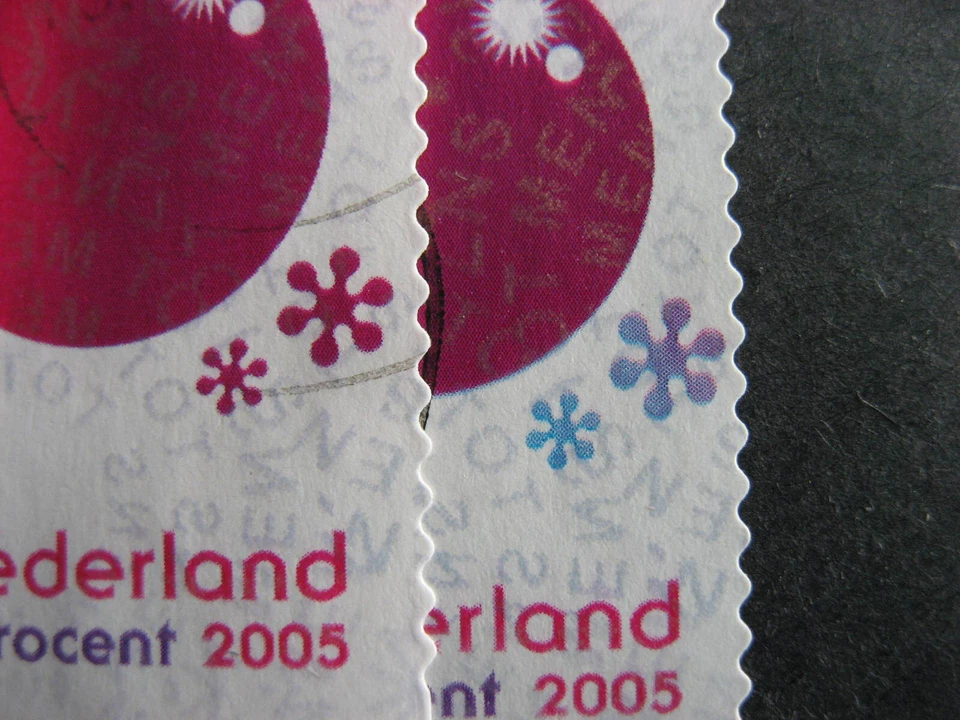 Netherlands variety, error purple snowflake used, Sc 1211g regular for reference - Image 2 of 3