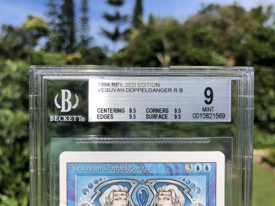 VESUVAN DOPPELGANGER, REVISED (3RD ED), 1994 MTG, BGS 9.0, MINT, RESERVED LIST! - Image 3 of 3