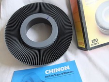 Slide projector slide carousel CHINON 6000  box NO SPILL TYPE