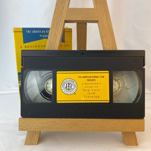 A Beginner's Guide To Dog Care and Training (1993 AKC) VHS Video - Very Nice! - Picture 3 of 4