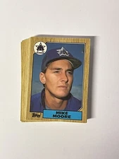 1987 Topps Tiffany Singles You Pick Seattle Mariners