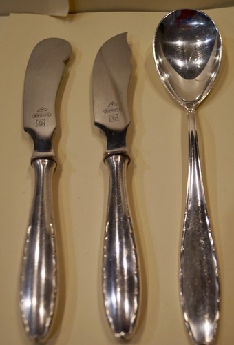 WMF GERMANY NIROSTA 90 IMPERIAL VERSILBERTES SILBERBESTECK BUTTERMESSER LÖFFEL - Bild 1 von 7