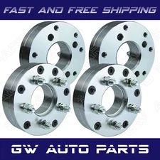 4 PC WHEEL SPACERS ADAPTER 4X4.25 TO 5x4.5 | 4 LUG TO 5 LUG | 2" THICK M12x1.5