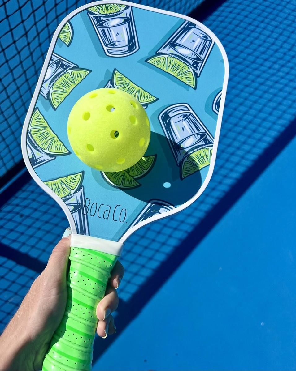 ピックルボール パドル Raw Carbon FIber Light Blue ピックルボール パドル Raw Carbon FIber Light Blue